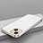 Apple iPhone 13用極薄ソフトケース シリコンケース 耐衝撃 全面保護 S04 アップル ホワイト