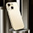 Apple iPhone 13 Mini用ケース 高級感 手触り良い アルミメタル 製の金属製 カバー M02 アップル ゴールド