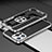 Apple iPhone 13 Pro用ケース 高級感 手触り良い アルミメタル 製の金属製 バンパー カバー A03 アップル シルバー