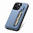Apple iPhone 13 Pro用極薄ソフトケース シリコンケース 耐衝撃 全面保護 マグネット式 バンパー S05D アップル 
