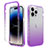 Apple iPhone 13 Pro用前面と背面 360度 フルカバー 極薄ソフトケース シリコンケース 耐衝撃 全面保護 バンパー 勾配色 透明 アップル 