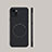 Apple iPhone 14用ハードケース プラスチック 質感もマット カバー Mag-Safe 磁気 Magnetic アップル ブラック