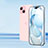 Apple iPhone 14 Plus用強化ガラス フル液晶保護フィルム U03 アップル ブラック