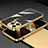 Apple iPhone 14 Pro用ケース 高級感 手触り良い アルミメタル 製の金属製 バンパー カバー A02 アップル ゴールド