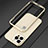 Apple iPhone 14 Pro Max用ケース 高級感 手触り良い アルミメタル 製の金属製 バンパー カバー アップル ゴールド