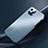 Apple iPhone 14 Pro Max用ケース 高級感 手触り良い アルミメタル 製の金属製 カバー M02 アップル ネイビー