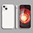 Apple iPhone 15 Plus用360度 フルカバー極薄ソフトケース シリコンケース 耐衝撃 全面保護 バンパー YK2 アップル ホワイト