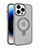 Apple iPhone 15 Pro用極薄ソフトケース シリコンケース 耐衝撃 全面保護 クリア透明 カバー Mag-Safe 磁気 Magnetic T02 アップル ダークグレー