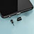 Apple iPhone 15 Pro Max用アンチ ダスト プラグ キャップ ストッパー USB-C Android Type-Cユニバーサル H15 アップル 