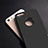 Apple iPhone 5用ハードケース プラスチック 質感もマット ロゴを表示します アップル ブラック