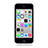 Apple iPhone 5C用シリコンケース ソフトタッチラバー 質感もマット アップル ホワイト