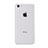 Apple iPhone 5C用極薄ケース クリア透明 プラスチック アップル ホワイト
