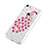 Apple iPhone 5C用ケース ダイヤモンドスワロフスキー 孔雀 アップル ピンク