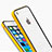 Apple iPhone 5S用ケース 高級感 手触り良い アルミメタル 製の金属製 バンパー アップル イエロー