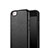 Apple iPhone 6用ハードケース プラスチック レザー柄 アップル ブラック