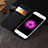 Apple iPhone 6 Plus用手帳型 レザーケース スタンド L02 アップル ブラック