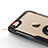 Apple iPhone 6 Plus用極薄ソフトケース シリコンケース 耐衝撃 全面保護 クリア透明 アンド指輪 S01 アップル 
