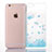Apple iPhone 6 Plus用極薄ソフトケース シリコンケース 耐衝撃 全面保護 クリア透明 花 T01 アップル 