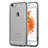 Apple iPhone 6S用極薄ソフトケース シリコンケース 耐衝撃 全面保護 クリア透明 H17 アップル グレー