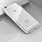 Apple iPhone 6S用ケース 高級感 手触り良い アルミメタル 製の金属製 360度 フルカバーバンパー 鏡面 カバー M01 アップル シルバー