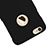 Apple iPhone 6S Plus用ハードケース プラスチック 質感もマット ロゴを表示します アップル ブラック