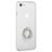 Apple iPhone 7用ハードケース プラスチック 質感もマット アンド指輪 F01 アップル ホワイト