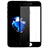 Apple iPhone 7用強化ガラス フル液晶保護フィルム F02 アップル ブラック