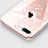 Apple iPhone 7 Plus用極薄ソフトケース シリコンケース 耐衝撃 全面保護 クリア透明 H20 アップル ピンク