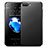 Apple iPhone 7 Plus用ハードケース プラスチック 質感もマット アップル ブラック