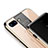 Apple iPhone 7 Plus用ハイブリットバンパーケース プラスチック 鏡面 カバー M01 アップル 