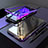 Apple iPhone 8用ケース 高級感 手触り良い アルミメタル 製の金属製 360度 フルカバーバンパー 鏡面 カバー M01 アップル 