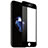 Apple iPhone 8用強化ガラス フル液晶保護フィルム F02 アップル ブラック