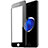 Apple iPhone 8用強化ガラス 液晶保護フィルム 3D アップル ブラック