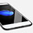 Apple iPhone 8 Plus用シリコンケース カバー ソフトタッチラバー アップル ブラック