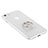 Apple iPhone SE (2020)用ハードケース プラスチック 質感もマット アンド指輪 F01 アップル ホワイト