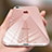 Apple iPhone SE (2020)用極薄ソフトケース シリコンケース 耐衝撃 全面保護 クリア透明 H09 アップル ピンク