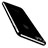 Apple iPhone SE (2020)用極薄ソフトケース シリコンケース 耐衝撃 全面保護 クリア透明 C01 アップル ブラック