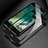 Apple iPhone SE (2020)用強化ガラス フル液晶保護フィルム G01 アップル ブラック