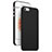Apple iPhone SE用極薄ケース クリア透明 プラスチック アップル ブラック