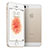 Apple iPhone SE用極薄ケース クリア透明 プラスチック アンド液晶保護フィルム アップル クリア