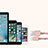 Apple iPhone SE3 (2022)用USBケーブル 充電ケーブル L05 アップル ピンク