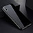 Apple iPhone X用ケース 高級感 手触り良い アルミメタル 製の金属製 360度 フルカバーバンパー 鏡面 カバー アップル ブラック
