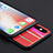 Apple iPhone X用ハイブリットバンパーケース プラスチック 鏡面 虹 グラデーション 勾配色 カバー アップル 
