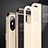 Apple iPhone X用ハイブリットバンパーケース プラスチック 鏡面 カバー M01 アップル 