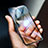 Apple iPhone X用強化ガラス フル液晶保護フィルム F06 アップル ブラック