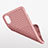Apple iPhone XR用極薄ソフトケース シリコンケース 耐衝撃 全面保護 S02 アップル ピンク