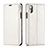 Apple iPhone XR用手帳型 レザーケース スタンド カバー T01 アップル ホワイト