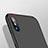 Apple iPhone Xs用極薄ソフトケース シリコンケース 耐衝撃 全面保護 アップル ブラック