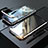 Apple iPhone Xs用ケース 高級感 手触り良い アルミメタル 製の金属製 360度 フルカバーバンパー 鏡面 カバー M02 アップル シルバー