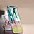 Apple iPhone Xs用強化ガラス フル液晶保護フィルム F10 アップル ブラック